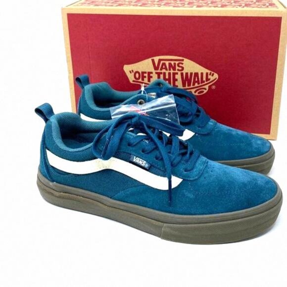 💖MEGA SALE💖VANS Women's 8 KYLE WALKER Pro Dark VN0A2XSG0WP Dove Atlantic Suede - Picture 5 of 10